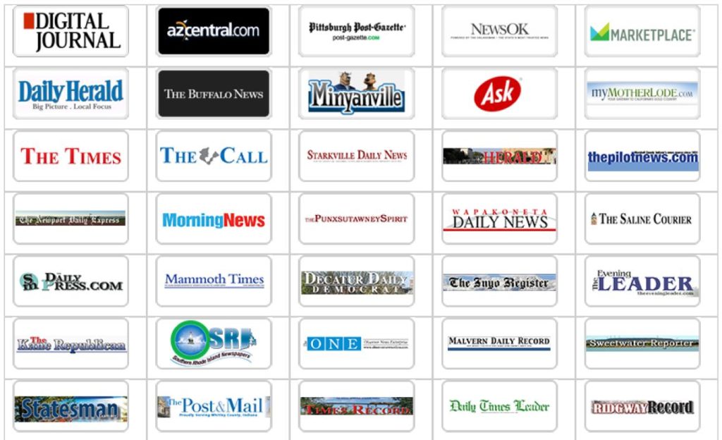 Major News Sites Coverage